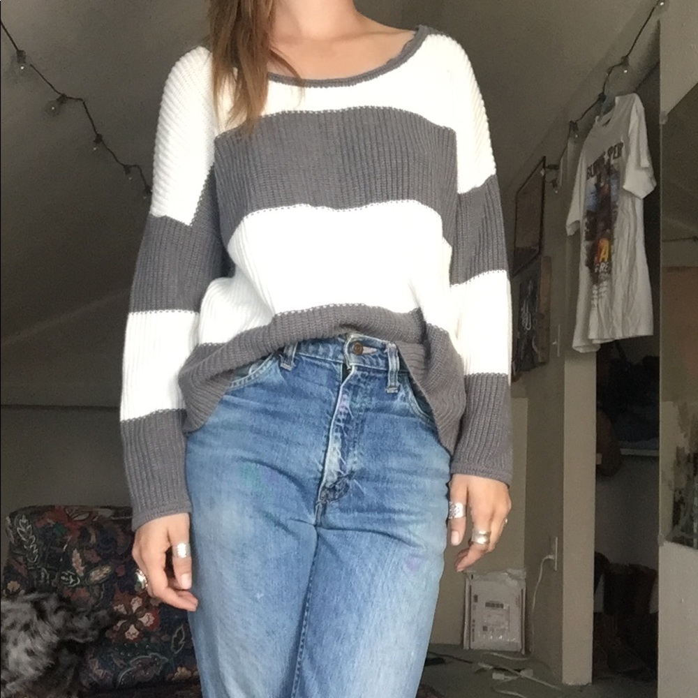 Comfy Striped Sweater
